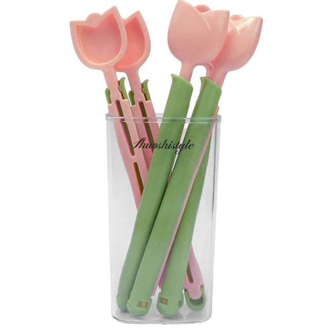 Clips Ganchos para Cerrar Bolsas Tulipán