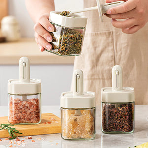 Frasco para Especias con Cuchara Regulable