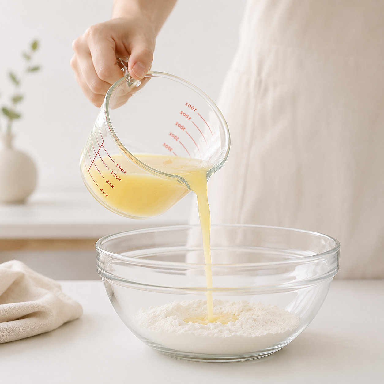 Jarra Medidora de Vidrio