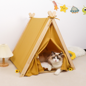 Cama casa para gatos
