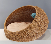 Cama casa para gatos