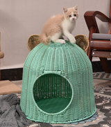 Cama casa para gatos