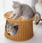Cama casa para gatos