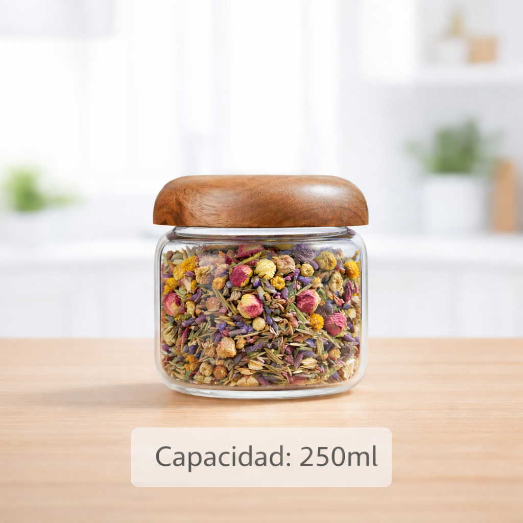 Frasco de Vidrio Tapa Rosca