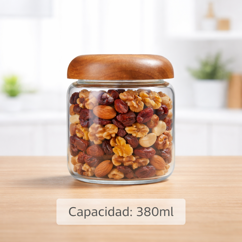 Frasco de Vidrio Tapa Rosca