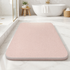 Alfombra de piedra diatomita para baño