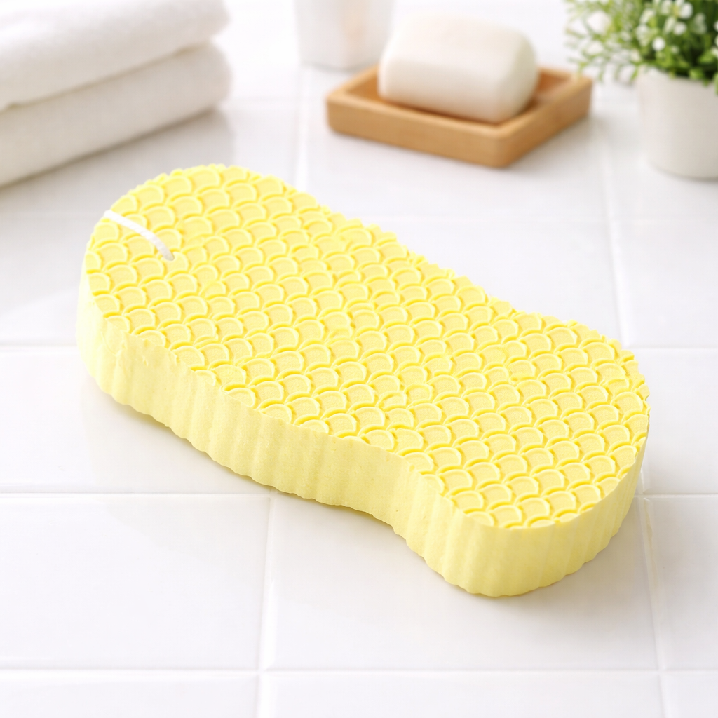 Esponja exfoliante corporal