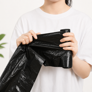 Bolsa de basura con cordón