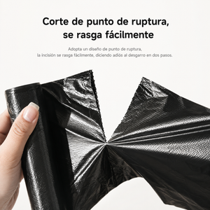 Bolsa de basura con cordón