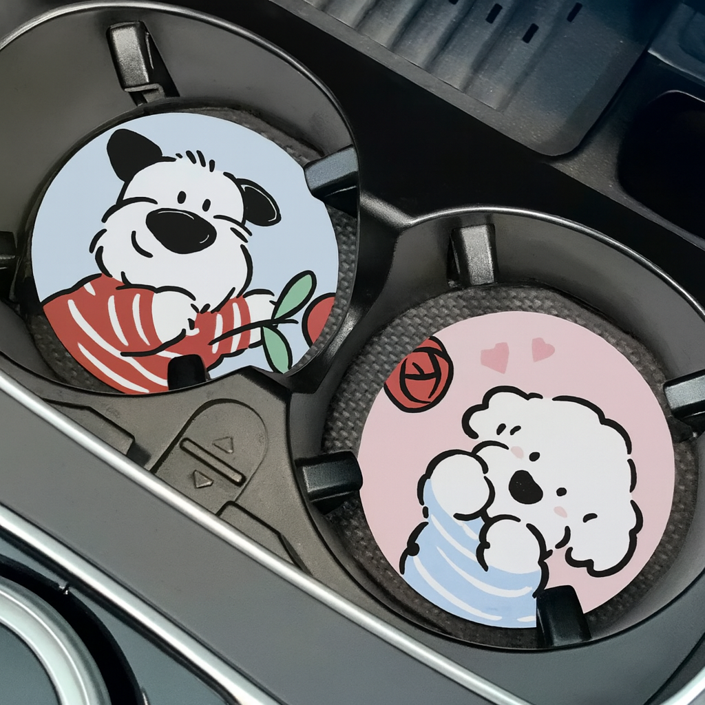 Posavasos para auto