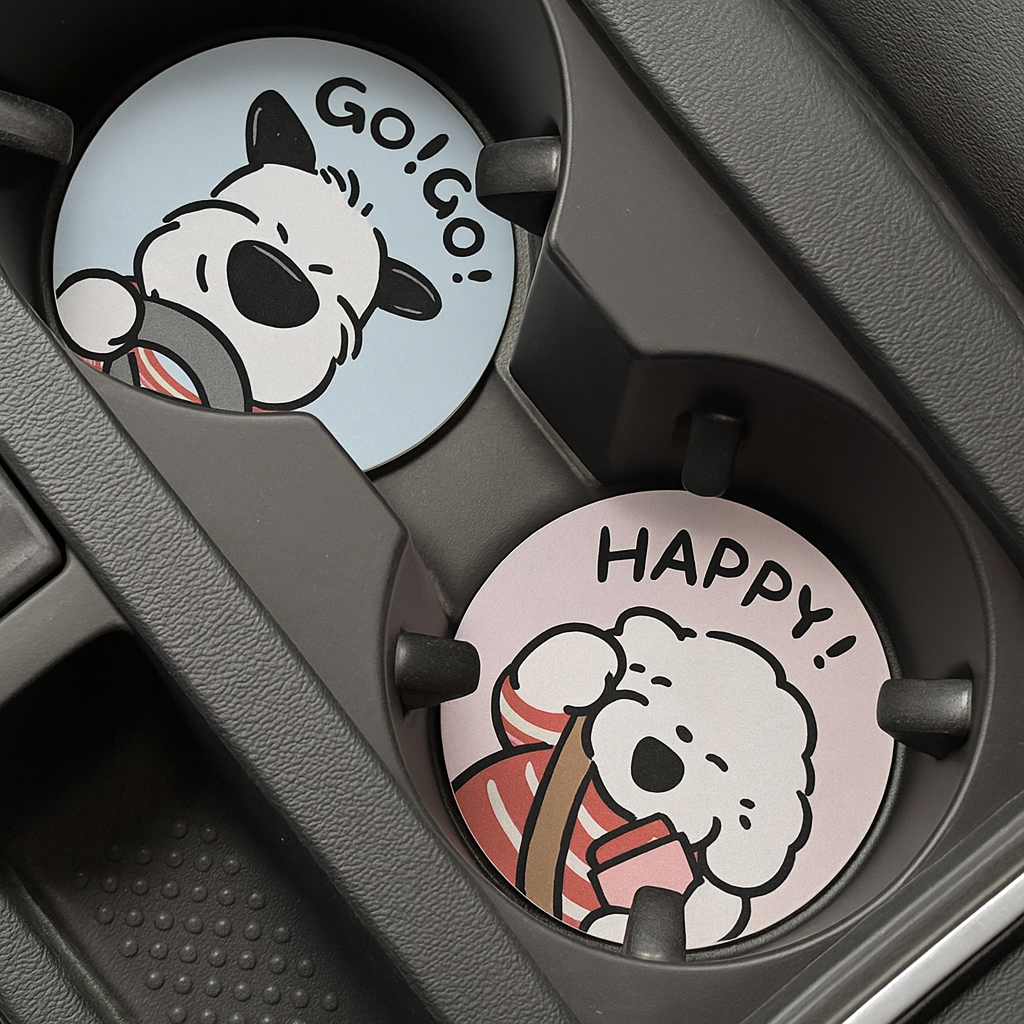Posavasos para auto
