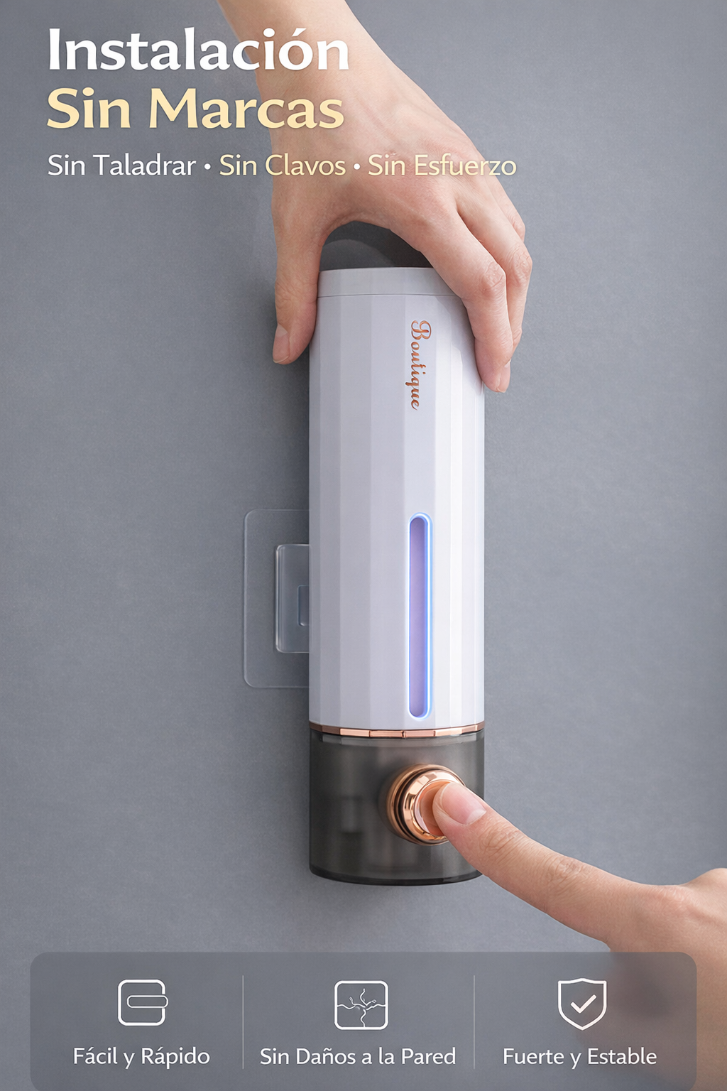 Dispensador de Jabón para Baño