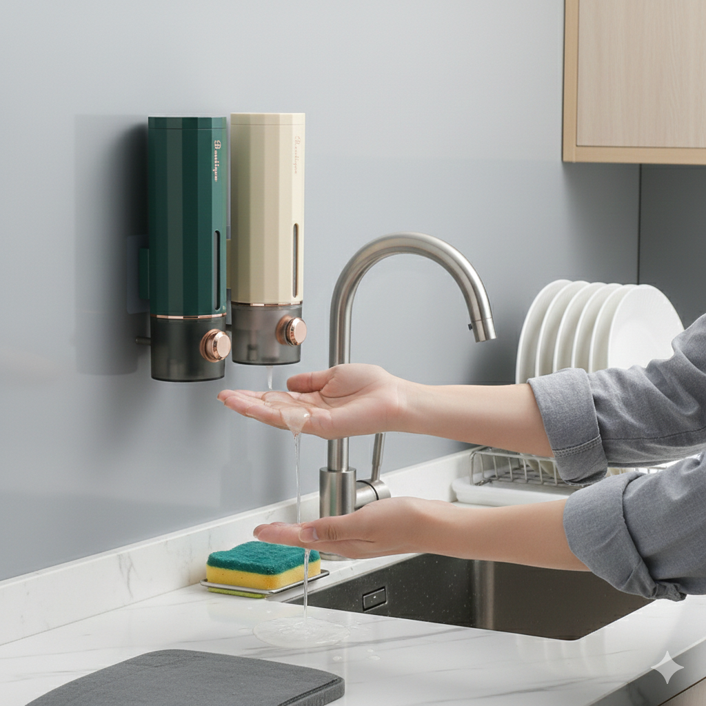 Dispensador de Jabón para Baño