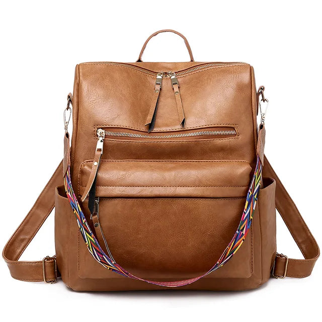 Mochila estilo antiguo