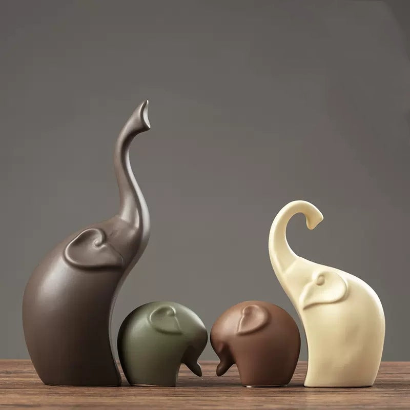 Piezas Decorativas de Elefante