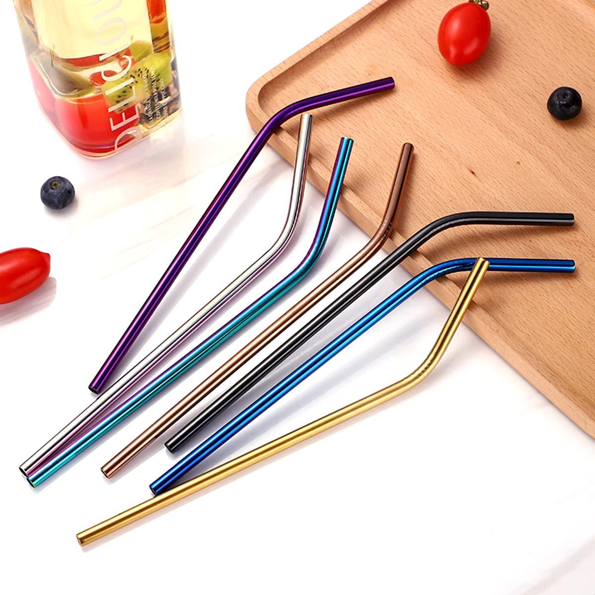 Sorbete Reutilizable de Acero Inoxidable 304
