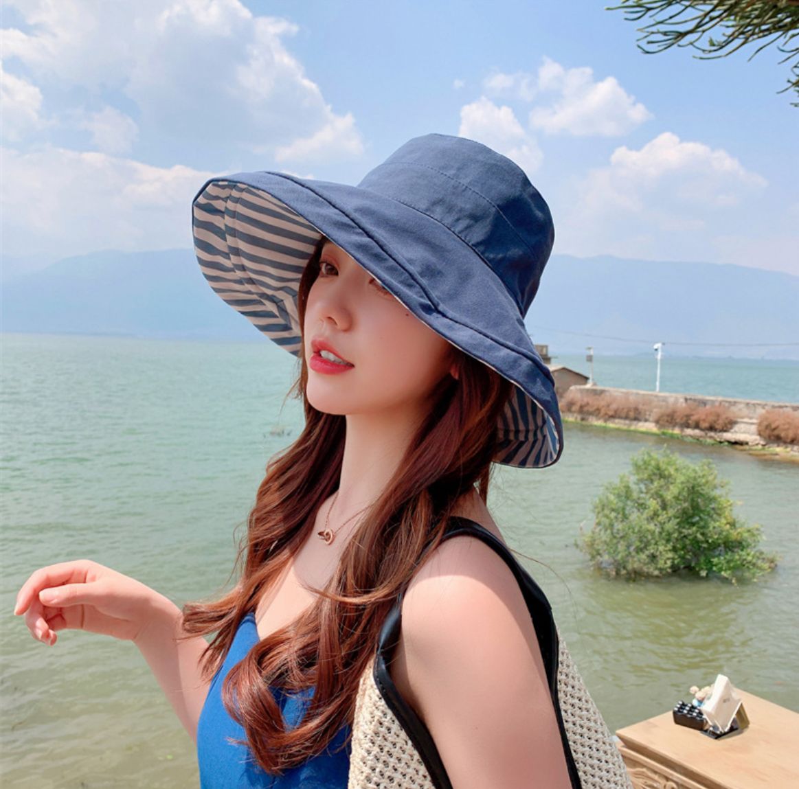 Sombrero de playa Reversible