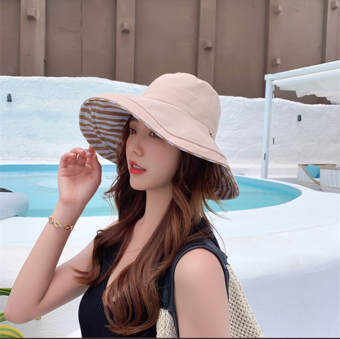 Sombrero de playa Reversible