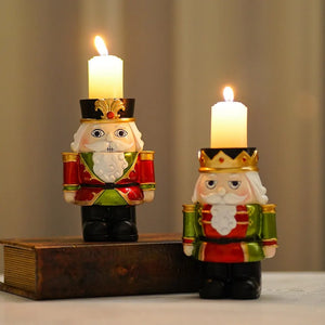 Portavela Navideño Cascanueces