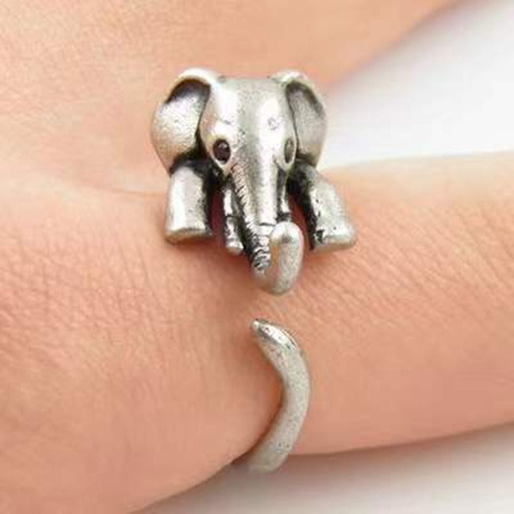 Anillo abierto, ajustable para dama