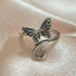 Anillo abierto, ajustable para dama