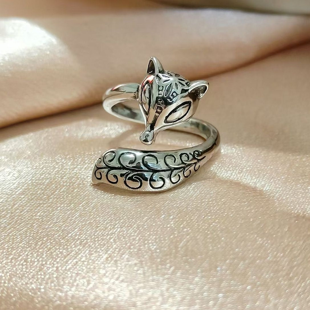 Anillo abierto, ajustable para dama