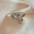 Anillo abierto, ajustable para dama