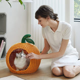 Cama casa para gatos